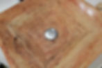 Thumbnail: Travertine Marble Sink Square Red Natural Stone