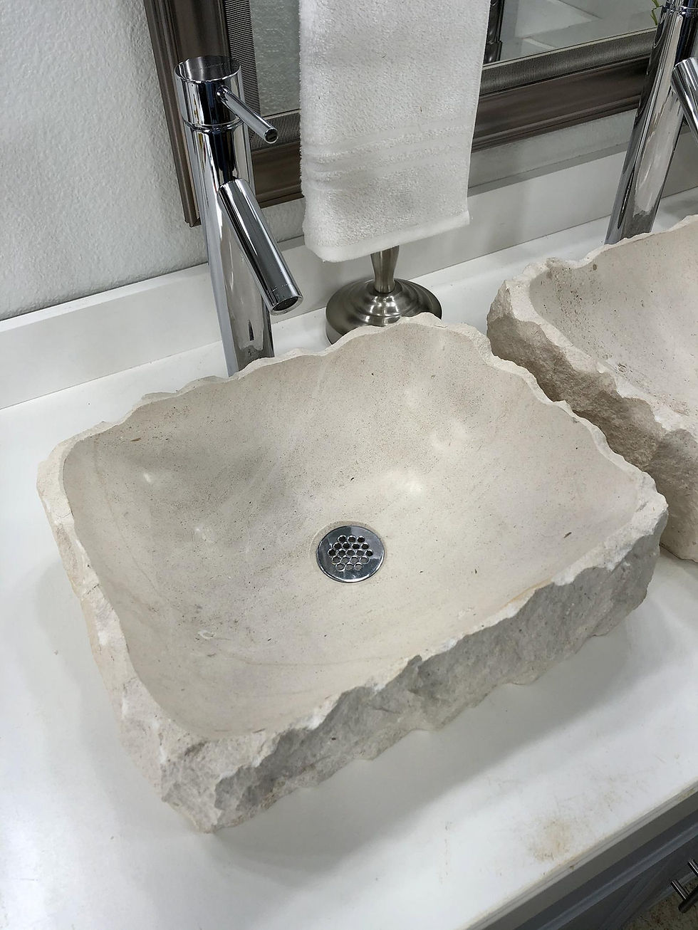Thumbnail: Belagio Sink Rustic 2 Natural Stone