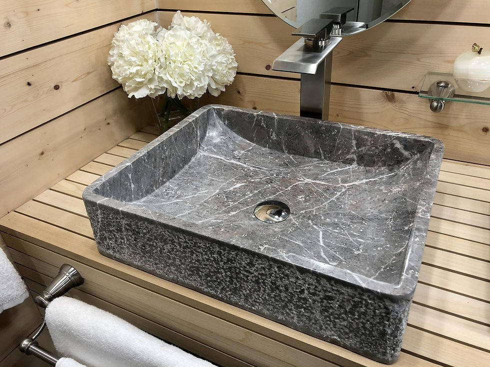 Thumbnail: San Luis Sink Rectangular Natural Stone