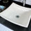 Thumbnail: Belagio Marble Sink Square Natural Stone