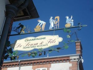 Sign at De Sousa Look at the Blue Sky