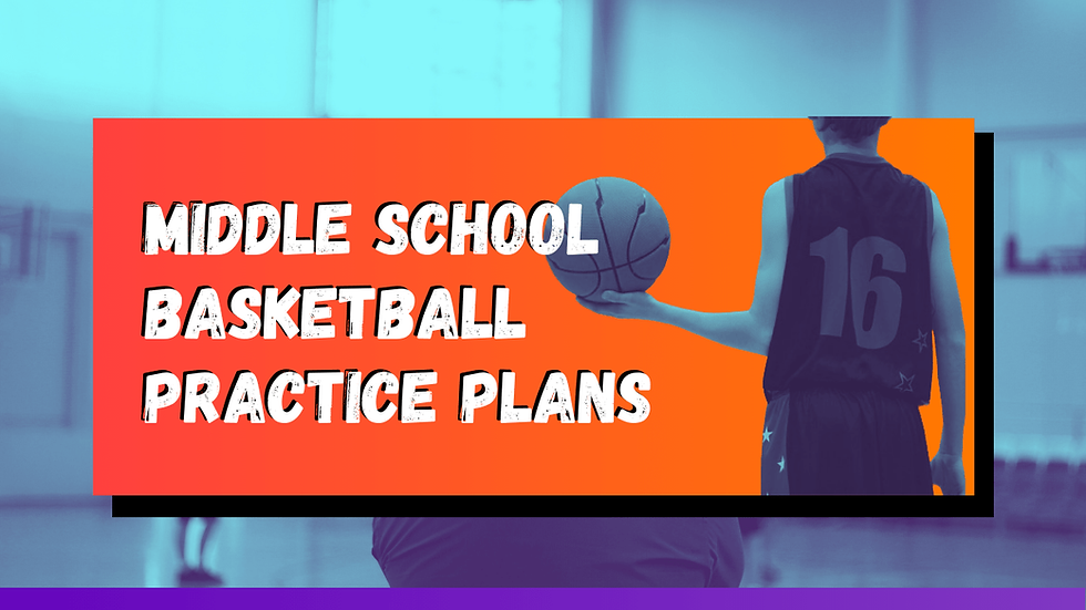Middle school basketball practice plans