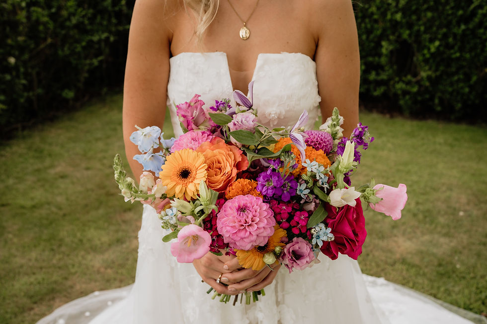 Heather's bouquet