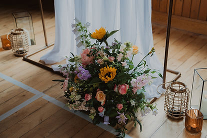 Aberdeenshire wedding florist
