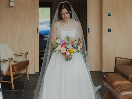 A Relaxed and Intentional June Wedding at Finzean Village Hall