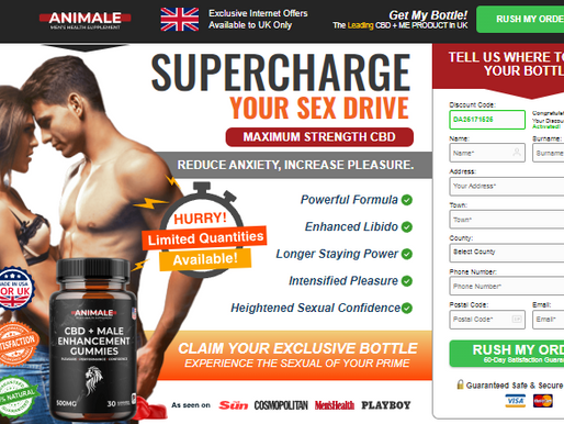 Animale CBD Male Enhancement Gummies Reviews – Does It Legal or Scam? Best for sex power