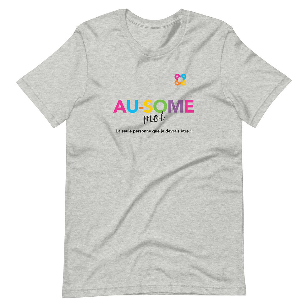Thumbnail: Au-Some Me - Unisex Short Sleeve Tee (French Version)
