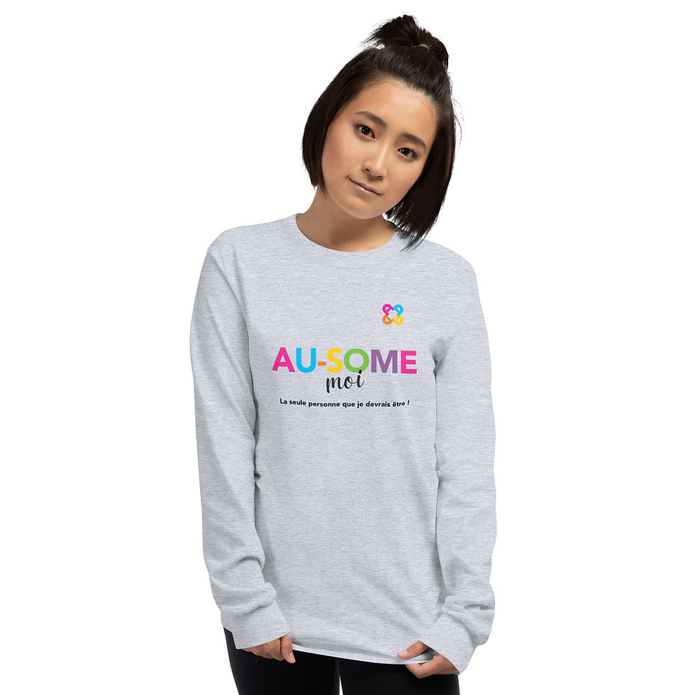 Thumbnail: Au-Some Me - Unisex Long Sleeve Tee (French Version)