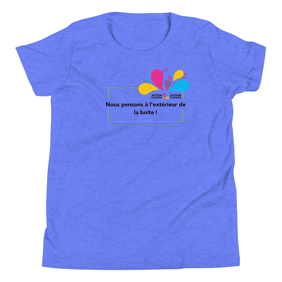 Thumbnail: Outside the Box - Youth Short Sleeve Tee (French Version)