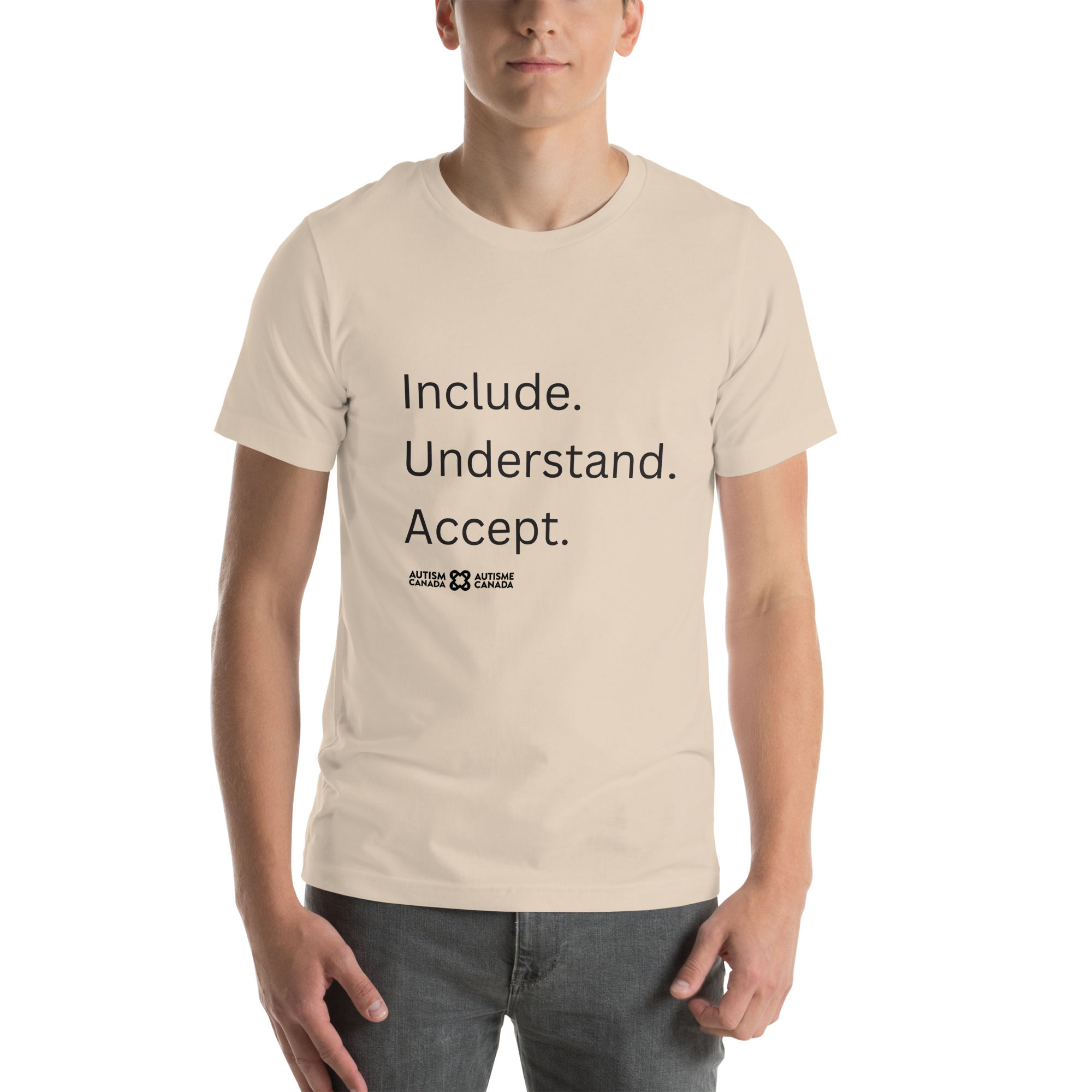 Include. Understand. Accept. - Unisex Short Sleeve Tee