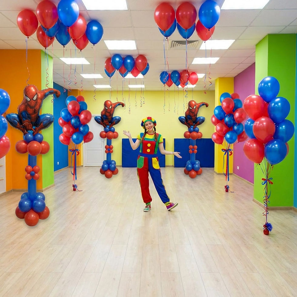 תמונה ממוזערת: בלונים ספיידרמן לאירוע 