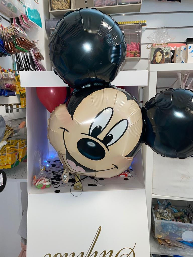 תמונה ממוזערת: קופסא מתפוצצת מיני או מיקי לילדים עם ספרת גיל