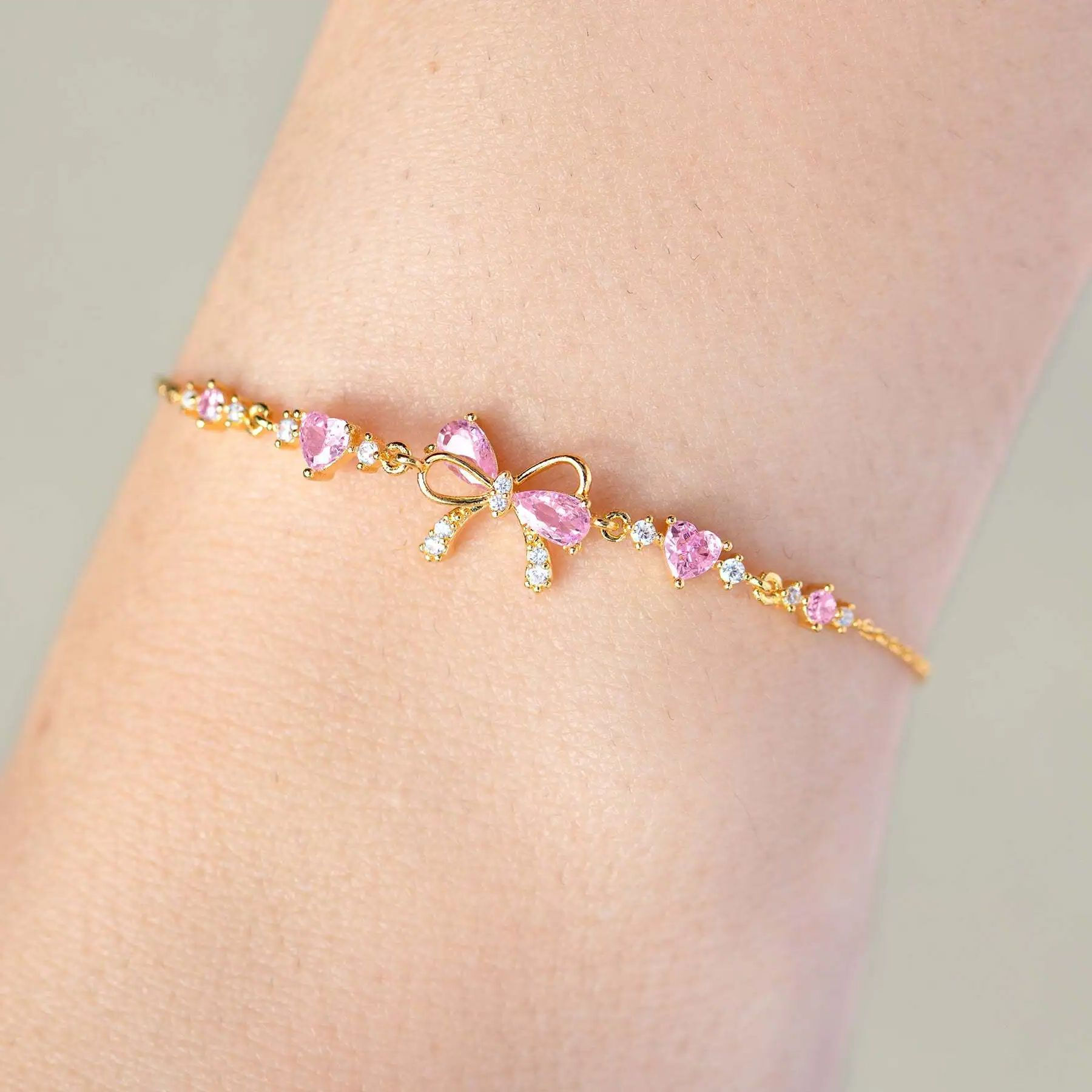 Friendship Bow Bracelet