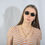 Thumbnail: Gestreepte croptop met knoopjes