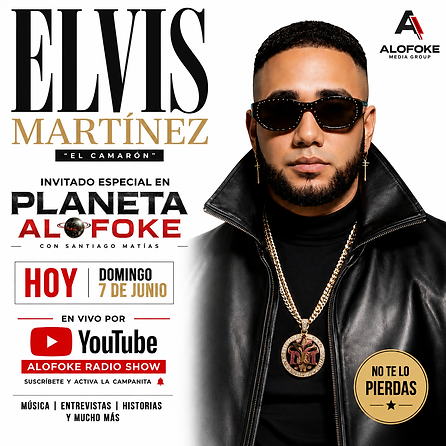 Elvis Martínez llega a Planeta Alofoke este 7 de junio