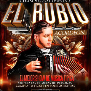 El Rubio Acordeón en Nueva York 2026: Fechas, eventos y fiestas de mayo en NYC, Bronx y Connecticut