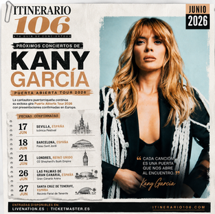 Próximos Conciertos de Kany García – Junio 2026
