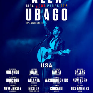 GIRA ESTADOS UNIDOS ALEX UBAGO 2025 