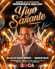 YIYO SARANTE FIESTA BOCA LOUNGE 30 DE DICIEMBRE 2025