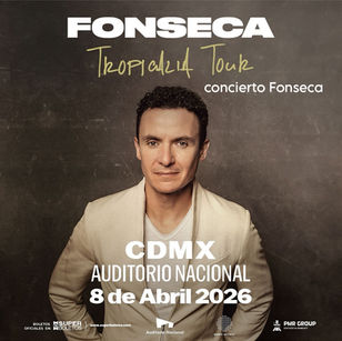 Concierto fonseca México 8 de abril 2025.