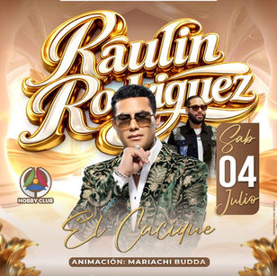 Raulin Rodríguez fiesta 4 de julio 2026 San Francisco de Macorís | bachata