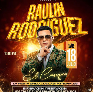 Raulin Rodríguez fiesta 18 de julio 2026 | REPÚBLICA DOMINICANA