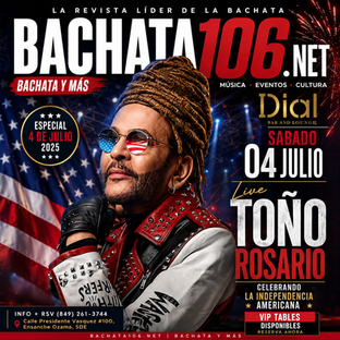 Toño Rosario celebra el 4 de Julio en Dial Bar & Lounge con una noche llena de música y energía
