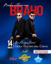 "Noche Íntima con el Grupo Braho: Próximo 14 de marzo en el Gran Teatro del Cibao"