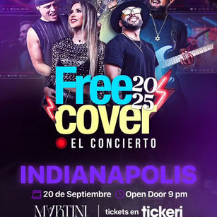 Free cover el concierto Indianápolis 20 de septiembre