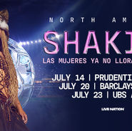 Shakira Anuncia Nuevas Fechas en Nueva York Y Nueva Jersey para su Gira Mundial "Las Mujeres Ya No Lloran" 2026