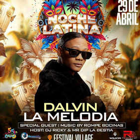 Fiesta dalvin la melodia 29 de abril