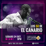 José Alberto "El Canario" celebra 50 años de Salsa en Miami
