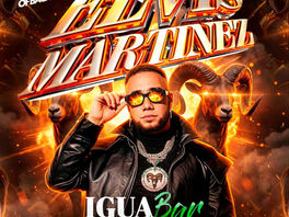 Elvis Martínez en Igua Bar: Fiesta de Verano 2026 este 14 de agosto en Sajoma, República Dominicana