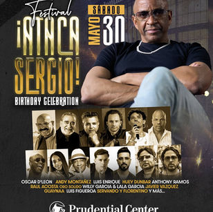 Festival ¡ATACA SERGIO! en el Prudential Center: Sergio George celebra su cumpleaños con leyendas de la salsa en NJ