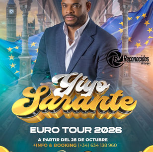 ¡EL MÁS GRANDE LLEGA A EUROPA! YIYO SARANTE ANUNCIA SU "EURO TOUR 2026"