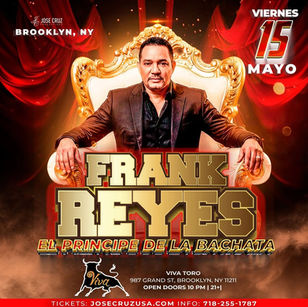 FRANK REYES FIESTA 15 DE MAYO 2026 | NEW YORK 