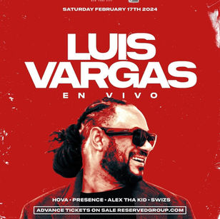 Itinerario Luis Vargas el Rey supremo 2024