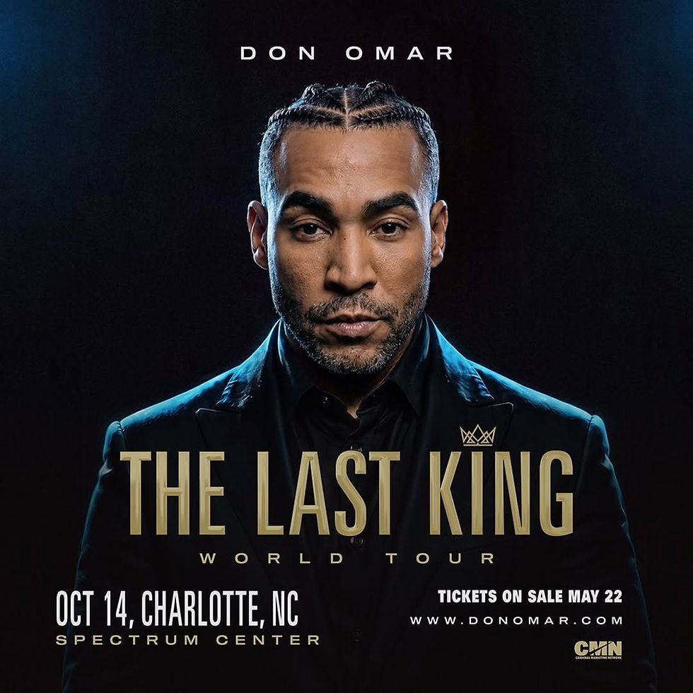 CONCIERTO DON OMAR CHARLOTTE