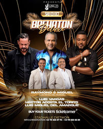 LUIS VARGAS, HÉCTOR ACOSTA EL TORITO,LUIS MIGUEL DEL AMARGUE BACHATON DELUXE OCTUBRE 3 2026