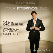 David Bisbal en Miami 2026 | Tour Eternos llega al James L. Knight Center el 19 de diciembre