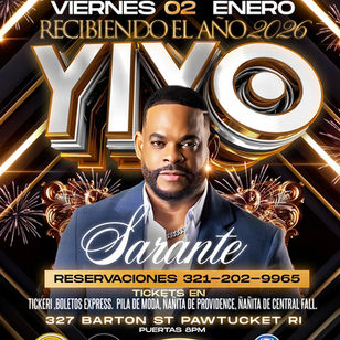 Yiyo Sarante Recibe el Año 2026 en Pawtucket, RI