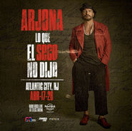 Ricardo Arjona en Atlantic City 2026: Fecha, boletos y detalles del tour "Lo Que El Seco No Dijo"