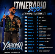 Eventos y fiestas yarony Montero