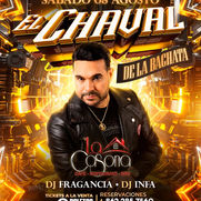 ITINERARIO Y EVENTOS EL CHAVAL DE LA BACHATA AGOSTO 2026