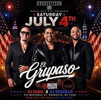 El Grupaso celebra el 4 de Julio en Brooklyn con una gran fiesta en Kauna Cocina & Bar