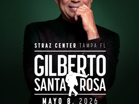 ITINERARIO GILBERTO SANTA ROSA 2026 | USA / Latinoamérica 2026
