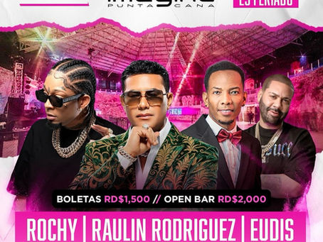 RAULIN RODRIGUEZ FIESTA 15 DE AGOSTO 2025 PUNTA CANA