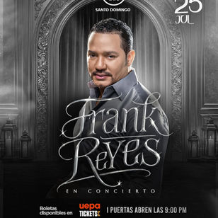 Frank Reyes Regresa a los Escenarios de Santo Domingo con un Gran Concierto en Hard Rock Café