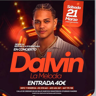 Dalvin la melodía fiesta marzo 21 - 2026