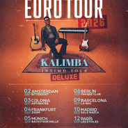 Kalimba Euro Tour 2026 en Europa | Fechas, Ciudades y Detalles del Intimo Tour Deluxe | conciertos latinos en Europa